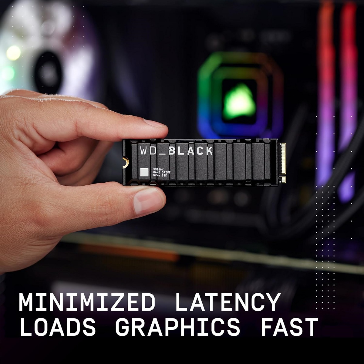 M.2 2280 SSD 2TB Western Digital WD Black SN850X PCIe 4.0 NVMe WDS200T2XHE