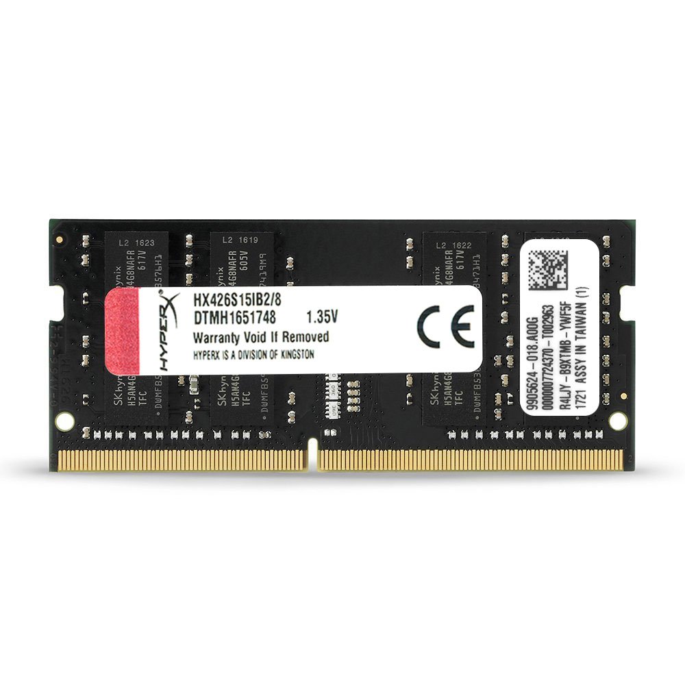 Memoria Ram DDR4 Sodimm Kingston HyperX Impact 2666MHz 8GB PC4-21300 HX426S15IB2/8