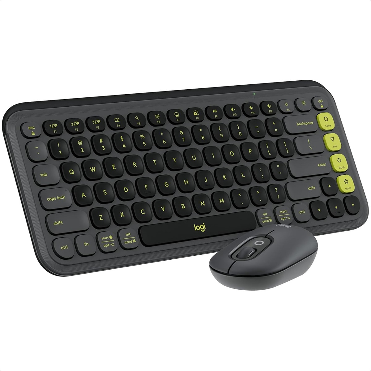 Logitech Bluetooth Kit Kit Teclado Y Mouse Logitech POP Icon Inalambrico Bluetooth Grafito 920 ...