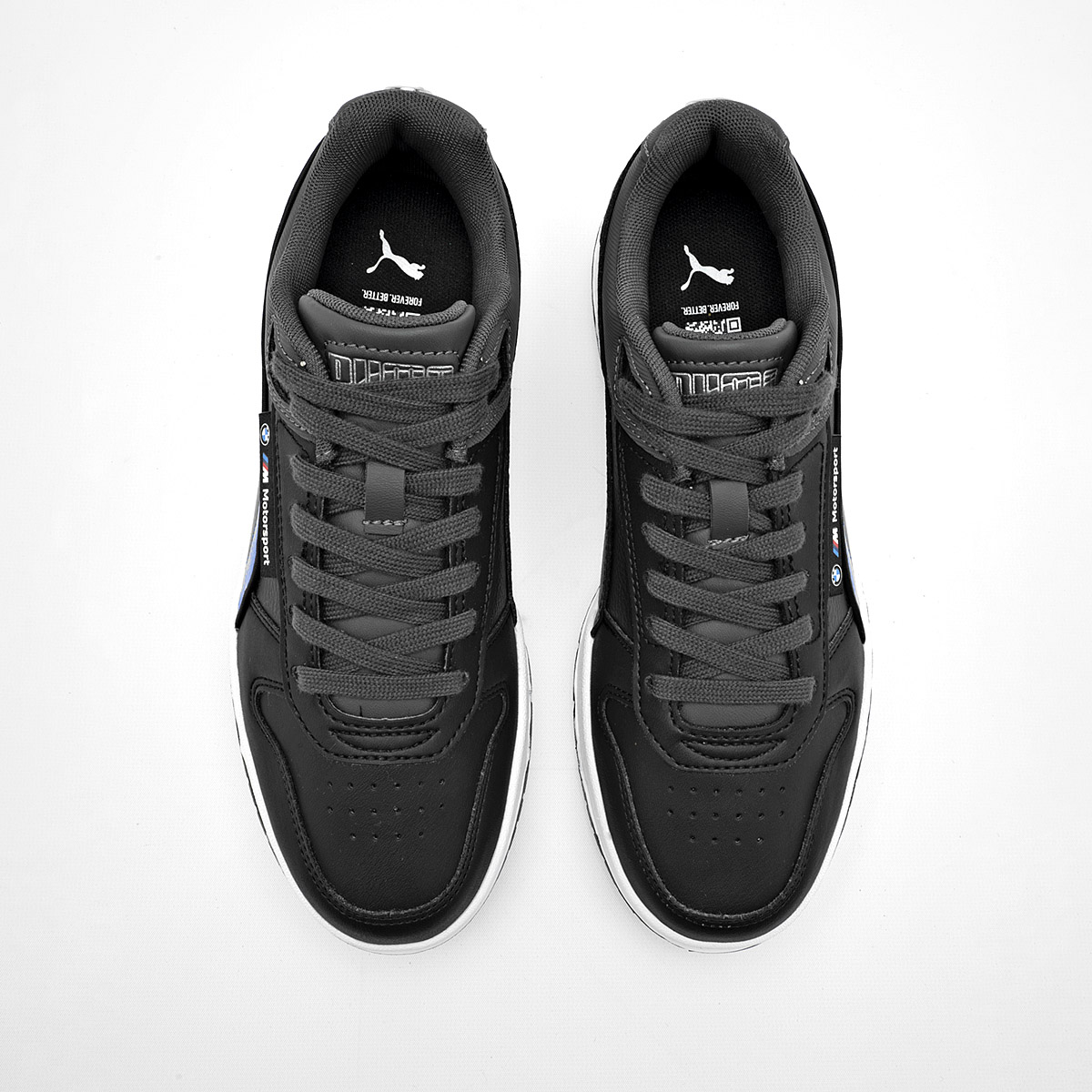 TENIS DEPORTIVO BMW MMS  RBD GAME LOW 308587-01  NEGRO-GRIS-AZUL PARA HOMBRE 