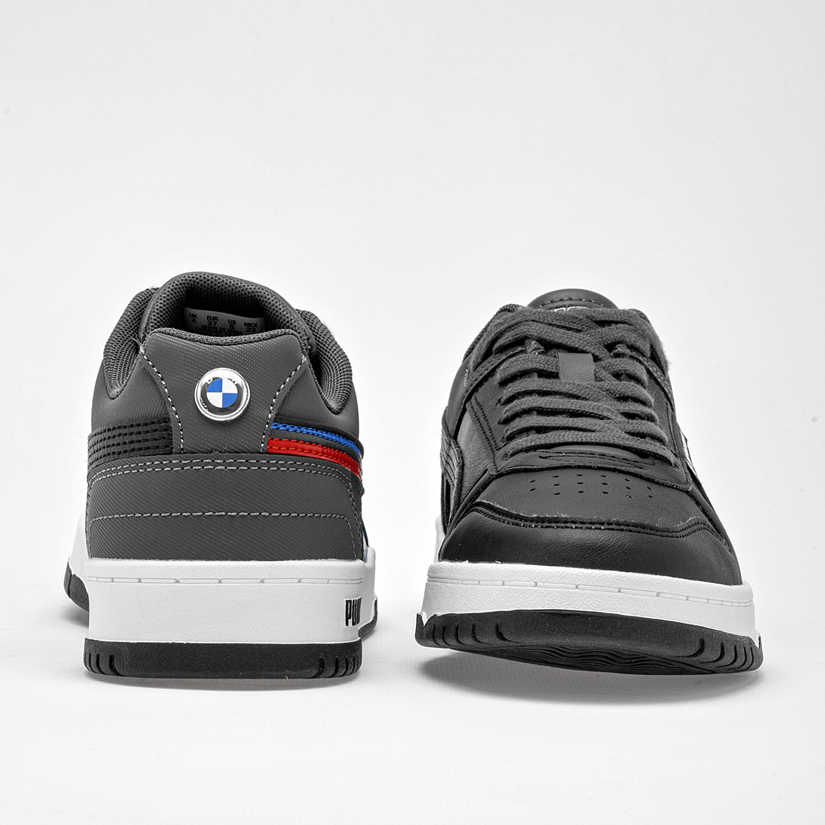 TENIS DEPORTIVO BMW MMS  RBD GAME LOW 308587-01  NEGRO-GRIS-AZUL PARA HOMBRE 