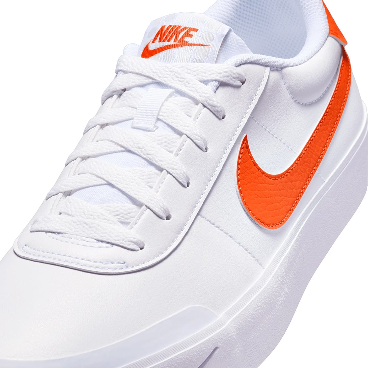 TENIS CASUAL NIKE COURT SHOT FQ8146-108 BLANCO -NARANJA PARA HOMBRE 