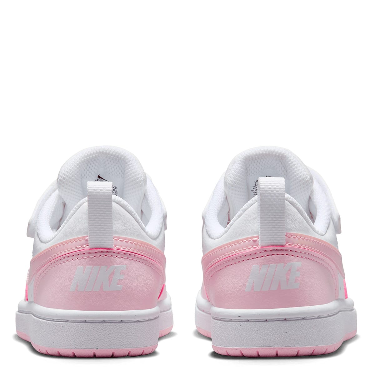 TENIS DEPORTIVO  NIKE COURT BOROUGH LOW RECRAFT BPV DV5457-105 BLANCO -ROSA  PARA NIÑA 