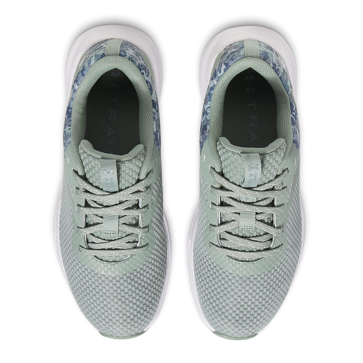 TENIS DEPORTIVO UNDER ARMOUR  UA W CHARGED AURORA 2 + 3025238-348 VERDE PARA MUJER 