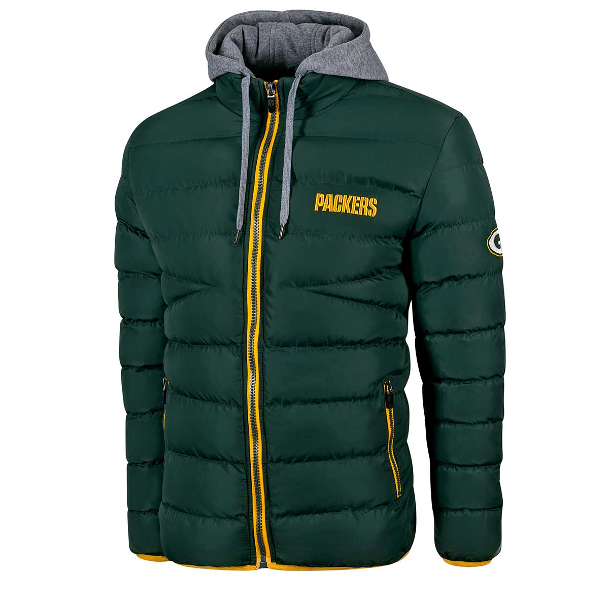 CHAMARRA CASUAL NFL PARA HOMBRE COLOR VERDE 