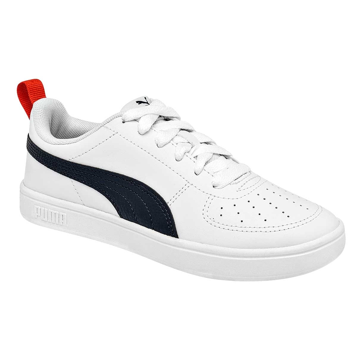TENIS DEPORTIVO PUMA  RICKIE JR 384311-09 BLANCO 