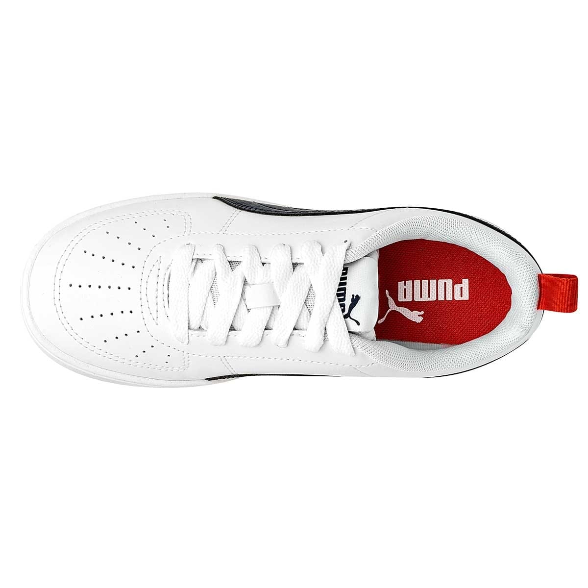 TENIS DEPORTIVO PUMA  RICKIE JR 384311-09 BLANCO 