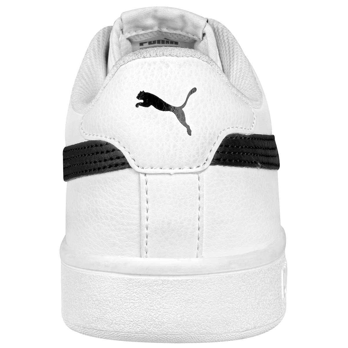 TENIS DEPORTIVO PUMA SMASH V2 L 365215-01  BLANCO -NEGRO PARA HOMBRE 