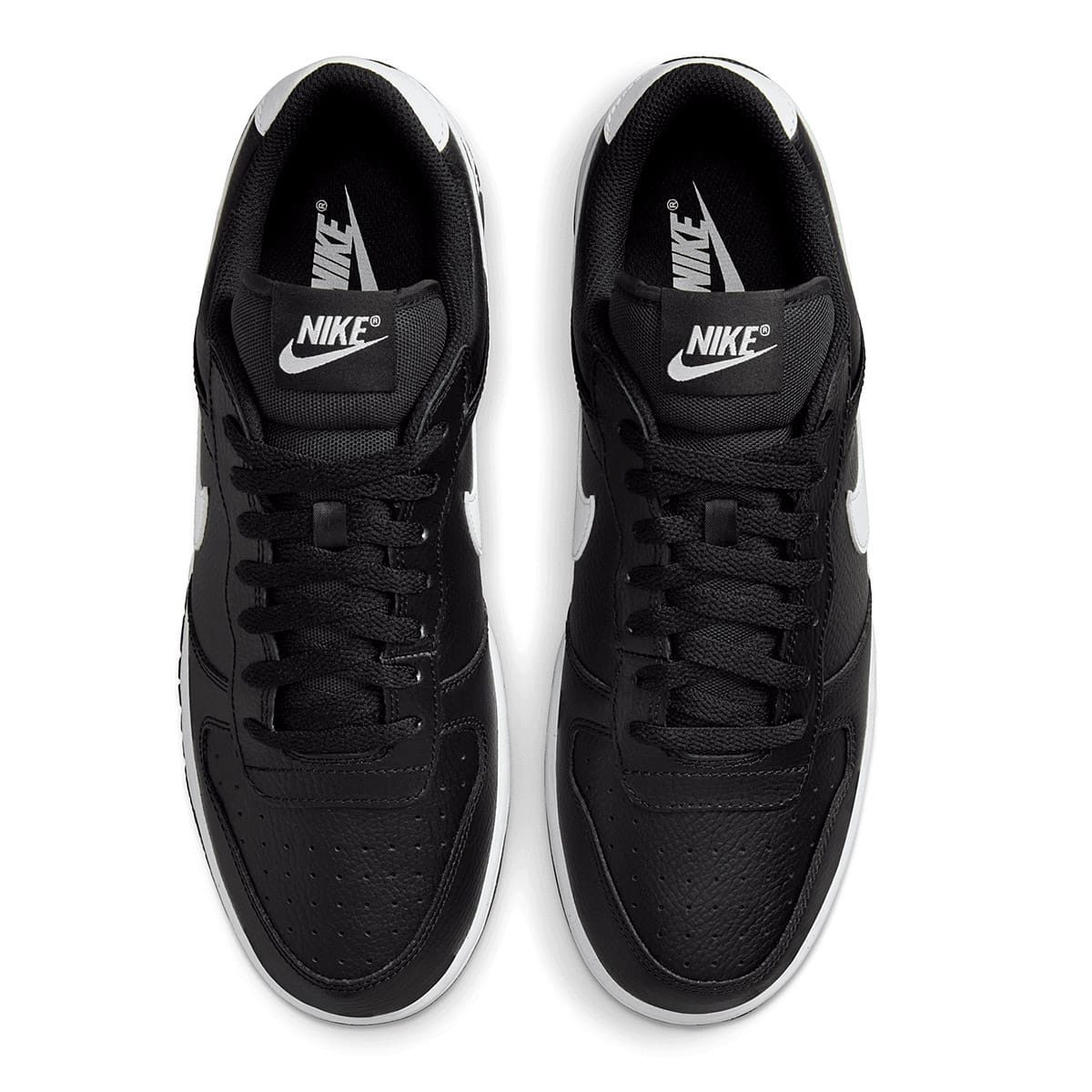 TENIS DEPORTIVO NIKE LOW 355152-016 NEGRO BLANCO PARA HOMBRE 
