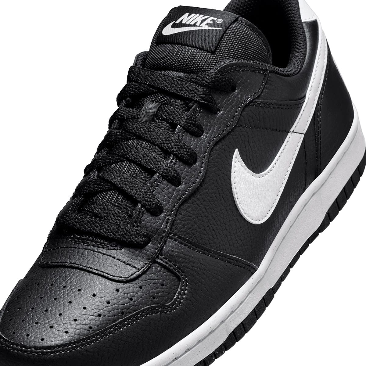 TENIS DEPORTIVO NIKE LOW 355152-016 NEGRO BLANCO PARA HOMBRE 