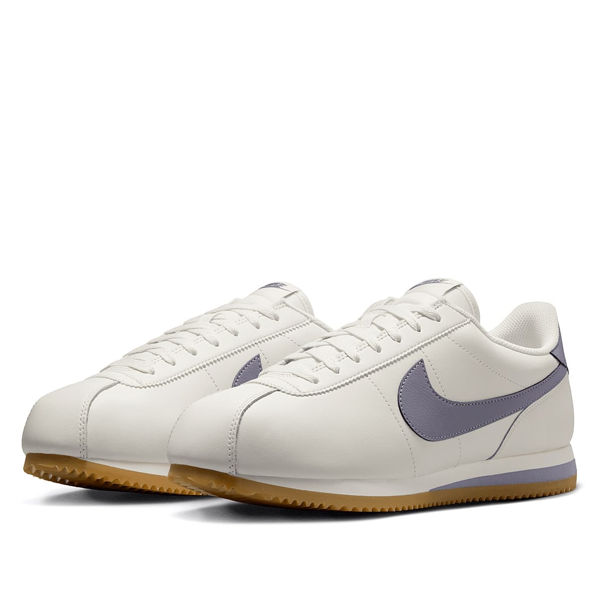 TENIS DEPORTIVO NIKE CORTEZ DM4044-111 BEIGE-GRIS PARA HOMBRE 