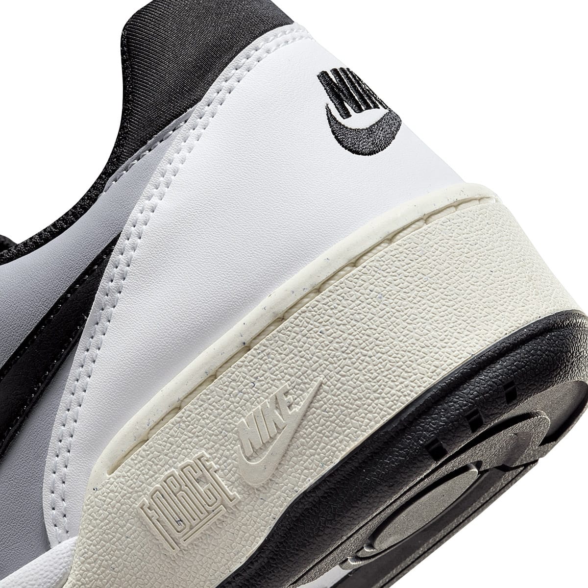 TENIS CASUAL NIKE FULL FORCE LO FB1362-101 BLANCO -GRIS -NEGRO  PARA HOMBRE 