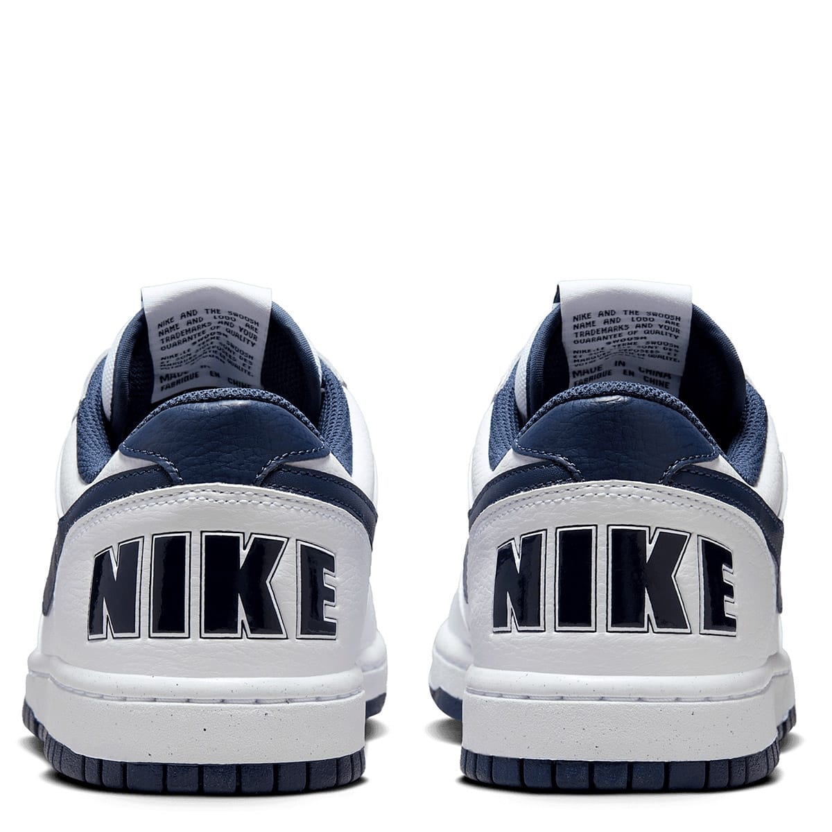 TENIS CASUAL NIKE LOW 355152-140 BLANCO -MARINO PARA HOMBRE 