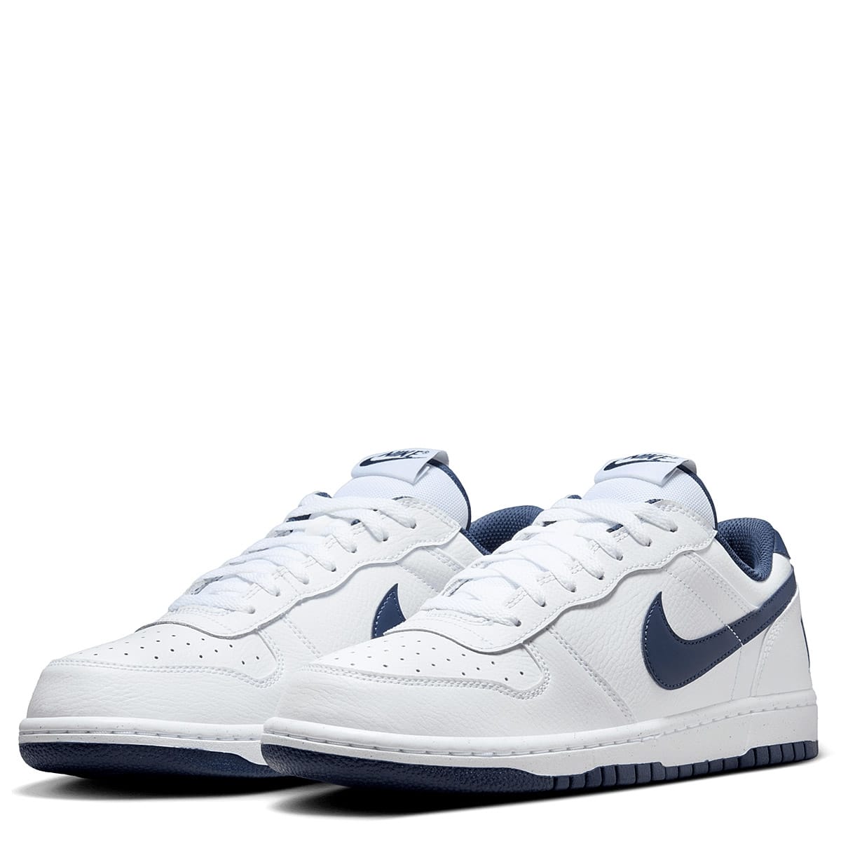 TENIS CASUAL NIKE LOW 355152-140 BLANCO -MARINO PARA HOMBRE 