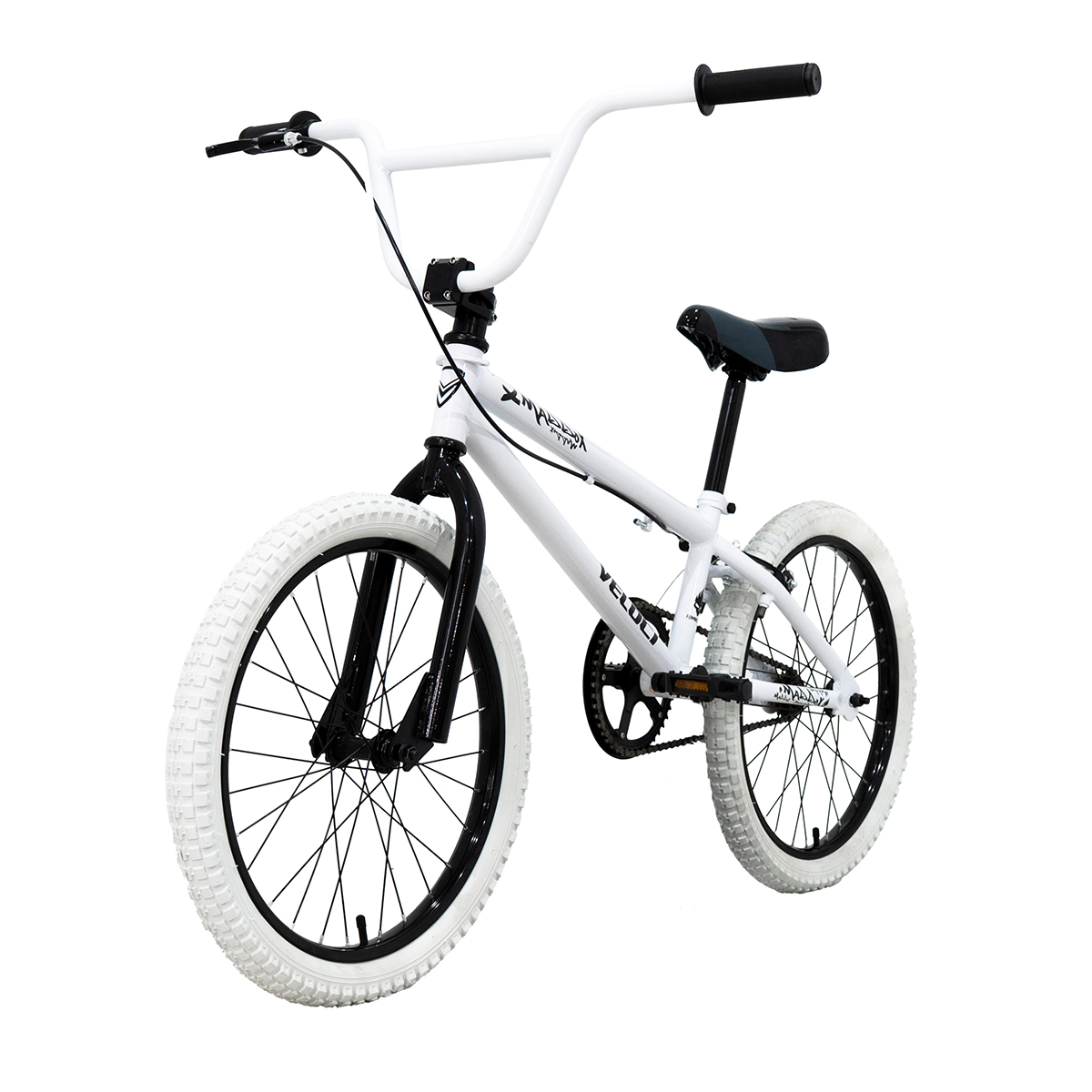Bicicleta Veloci Maddox BMX Rodada 20 Blanco Infantil