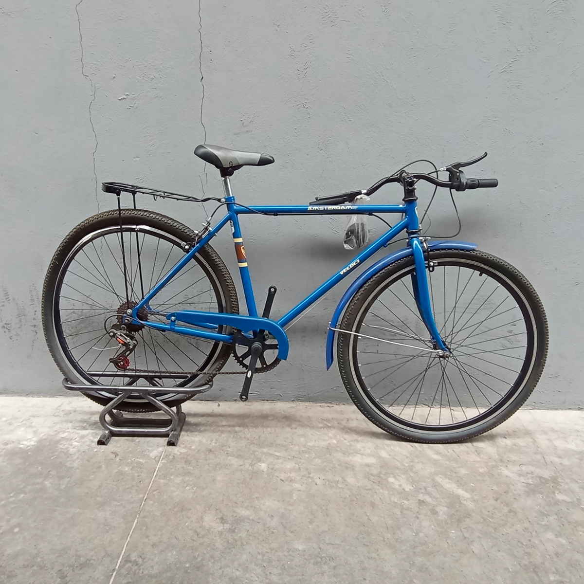 Bicicleta Veloci Reacondicionado Amsterdam R26 Azul