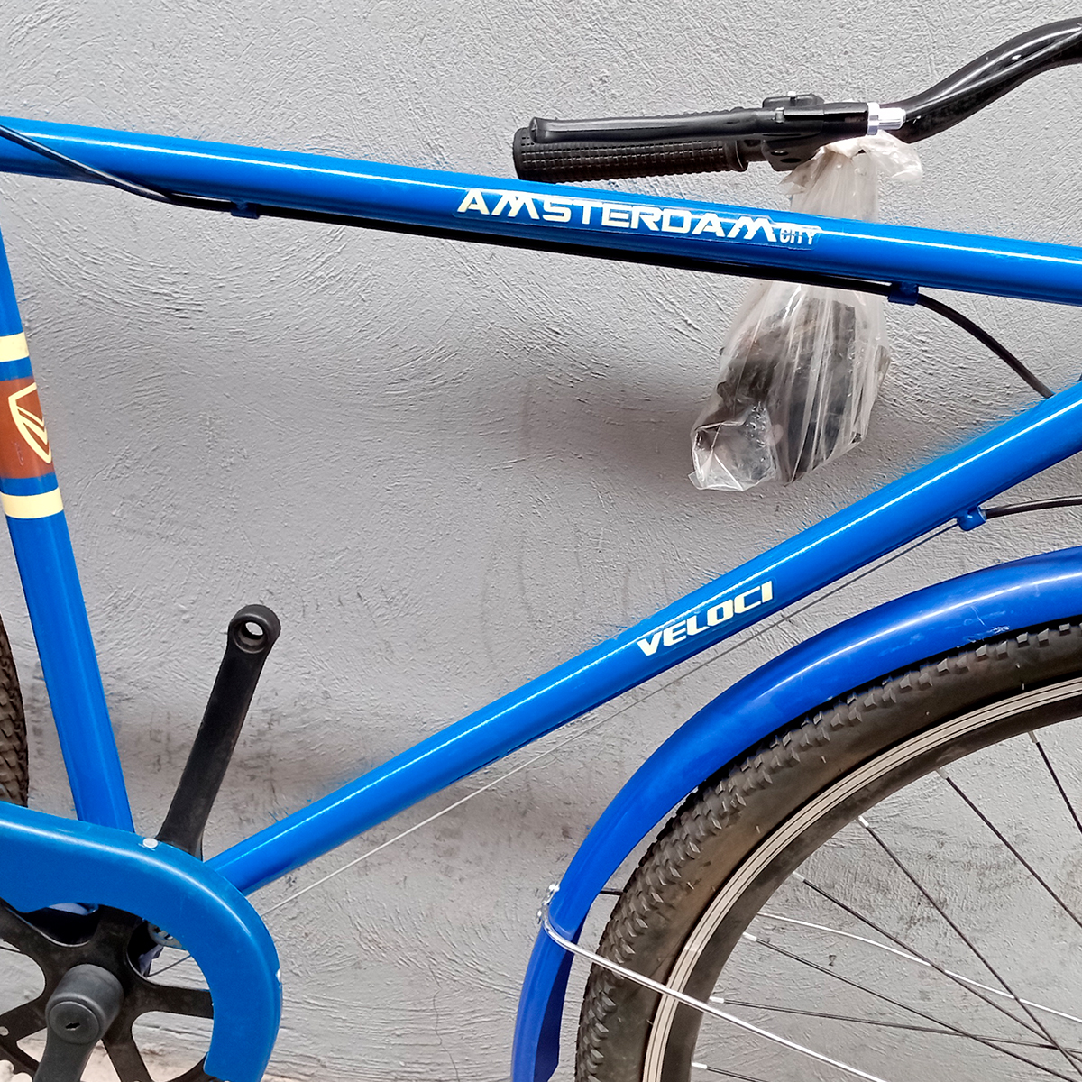 Bicicleta Veloci Reacondicionado Amsterdam R26 Azul