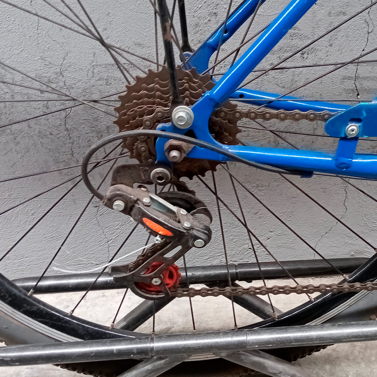Bicicleta Veloci Reacondicionado Amsterdam R26 Azul