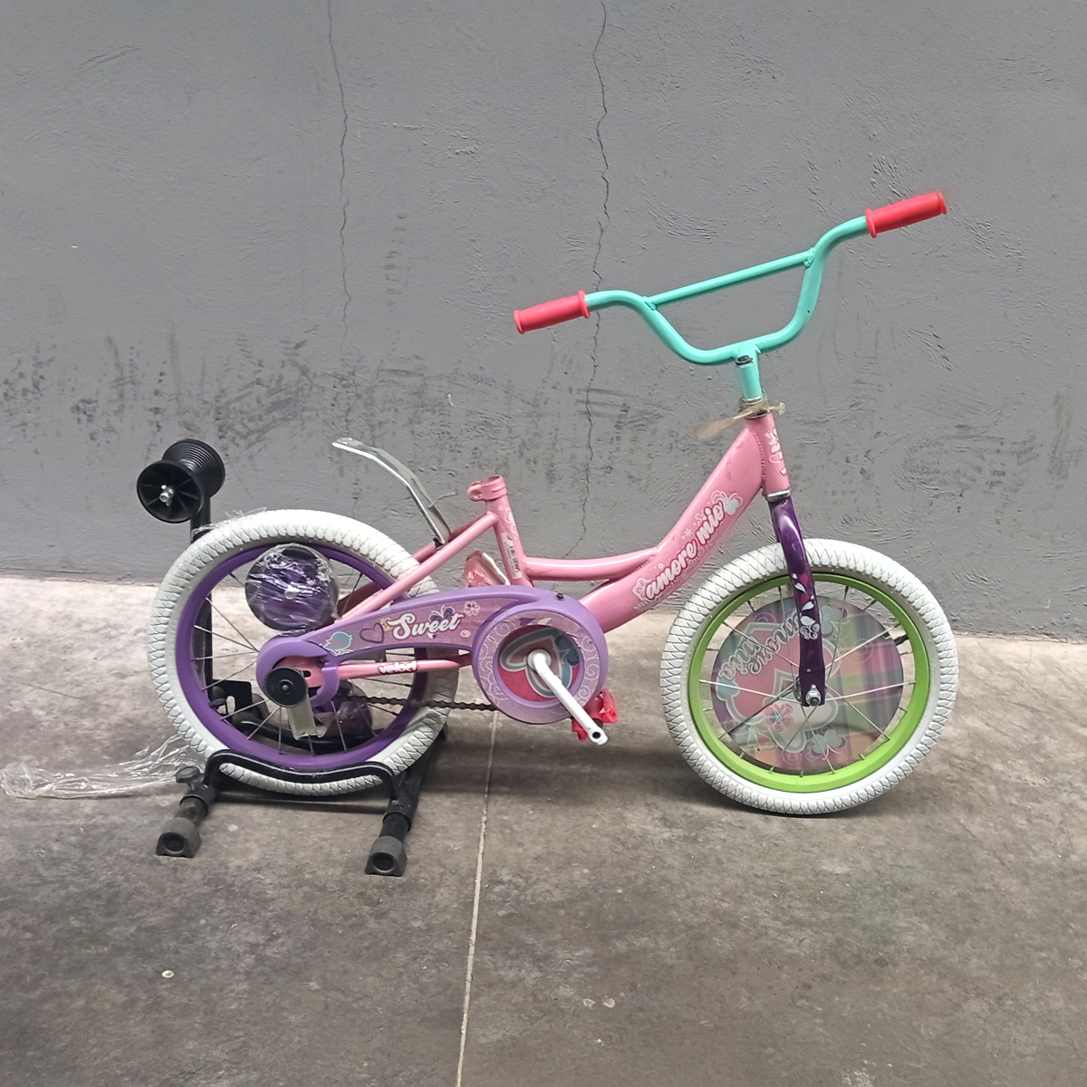 Bicicleta Veloci Reacondicionado Amore Mio R20 Rosa