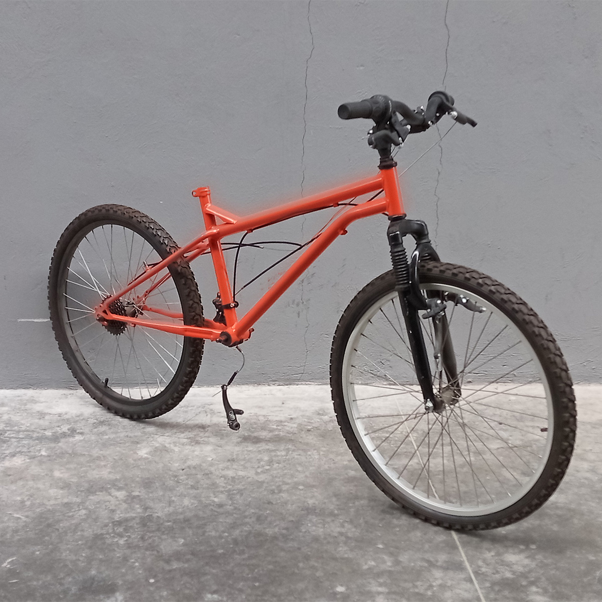 Bicicleta Veloci Reacondicionado R24 Naranja