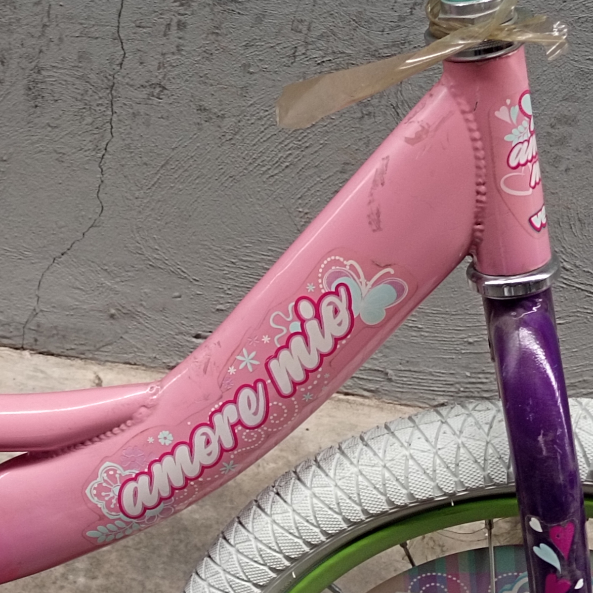 Bicicleta Veloci Reacondicionado Amore Mio R20 Rosa