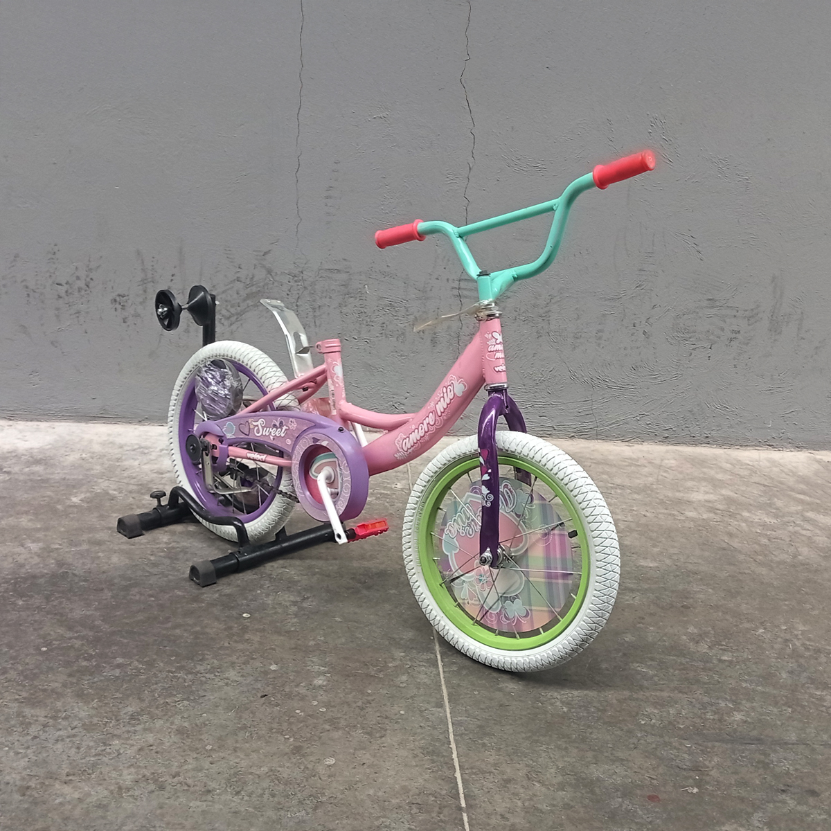 Bicicleta Veloci Reacondicionado Amore Mio R20 Rosa