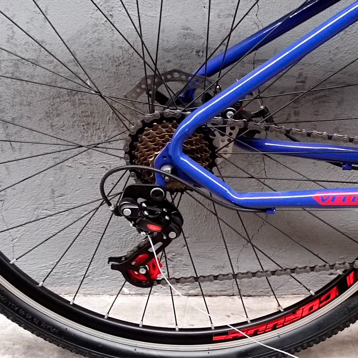 Bicicleta Veloci Reacondicionado Riot R29 Azul