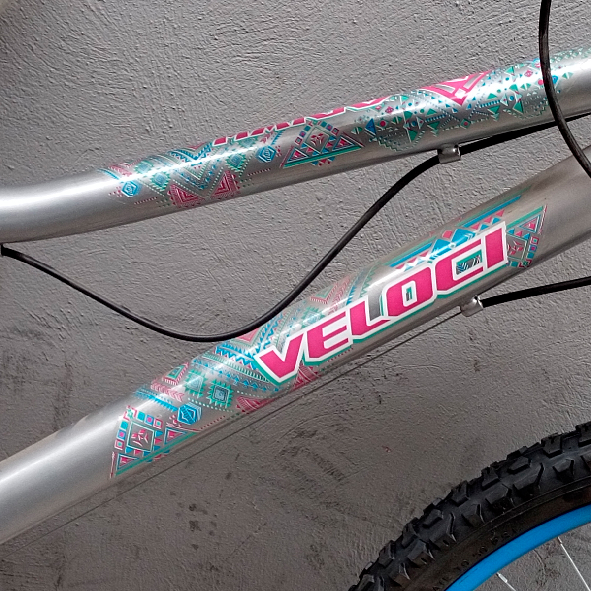 Bicicleta Veloci Reacondicionado Haigo R24 Plata