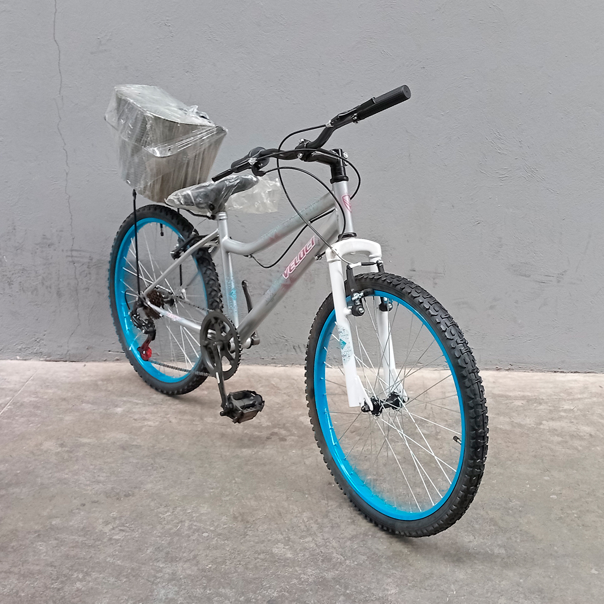 Bicicleta Veloci Reacondicionado Haigo R24 Plata