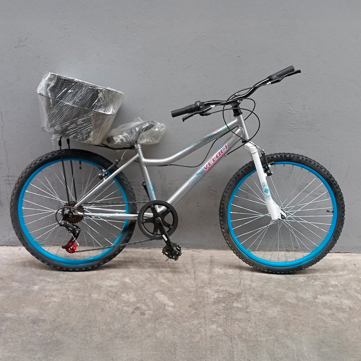 Bicicleta Veloci Reacondicionado Haigo R24 Plata