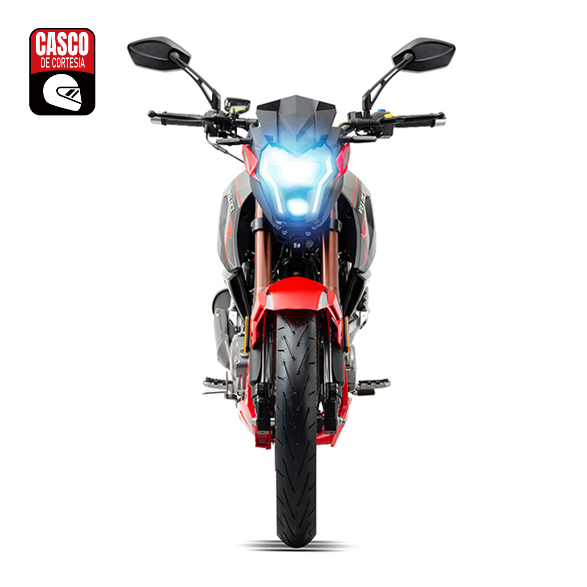 Moto Veloci Dmenthor GTR 250CC Rojo 2024.