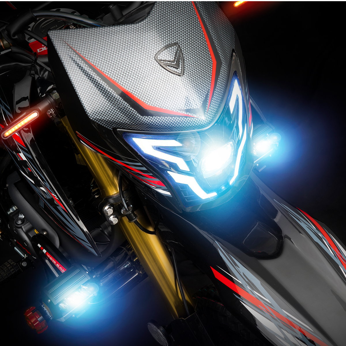 Moto Veloci Xeverus Pro XR2 300cc Negro 2023.