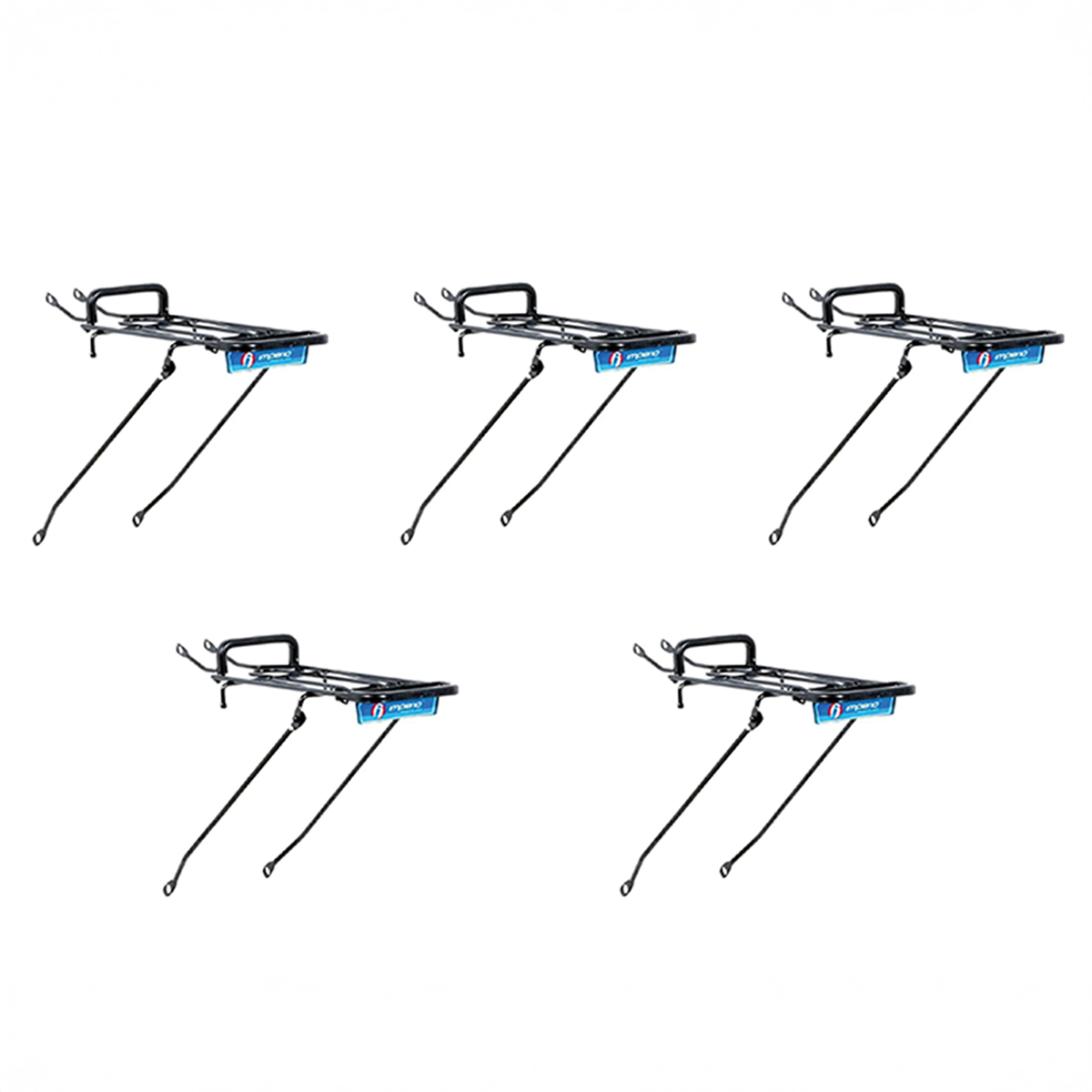 Paquete de 5 parrillas portabultos para bicicleta R26.