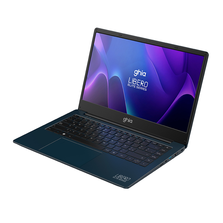 Laptop Ghia Libero Elite 14.1" 1366x768 HD, Intel Core i3-10110U, 8GB, 256GB SSD, Windows 11 Home, Español