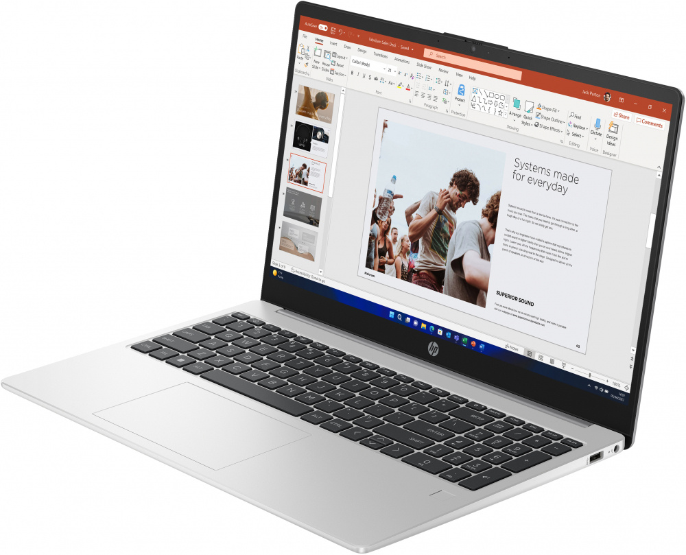 Laptop HP 255 G10 15.6" 1920x1080 Full HD, AMD Ryzen 3 7330U, 8GB, 512GB SSD, Windows 11 Home, Español