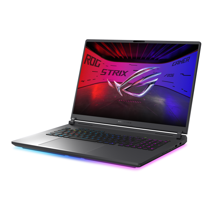 Laptop Gamer ASUS ROG Strix G18 (2025) 18" Intel Core Ultra 9 275HX NVIDIA GeForce RTX 5070 Ti 32GB RAM 3TB SSD Gris