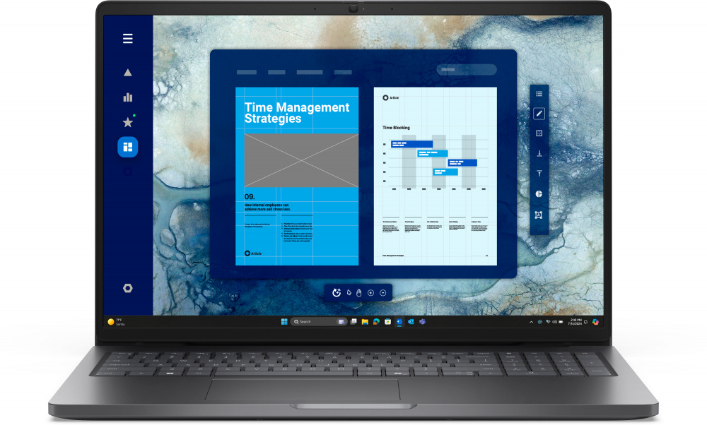 Laptop Dell 40VPG 16" 1920x1200 WUXGA, Intel Core Ultra 7 150U, 16GB, 512GB SSD, Windows 11 Pro, Español