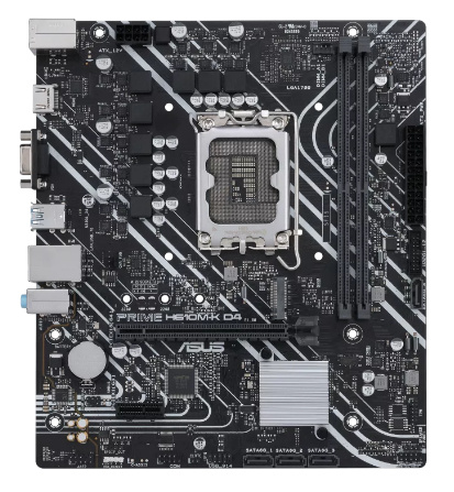 Tarjeta Madre ASUS H610M-K D4, Micro-ATX, LGA 1700, Intel H610, 64GB DDR4, HDMI para Intel
