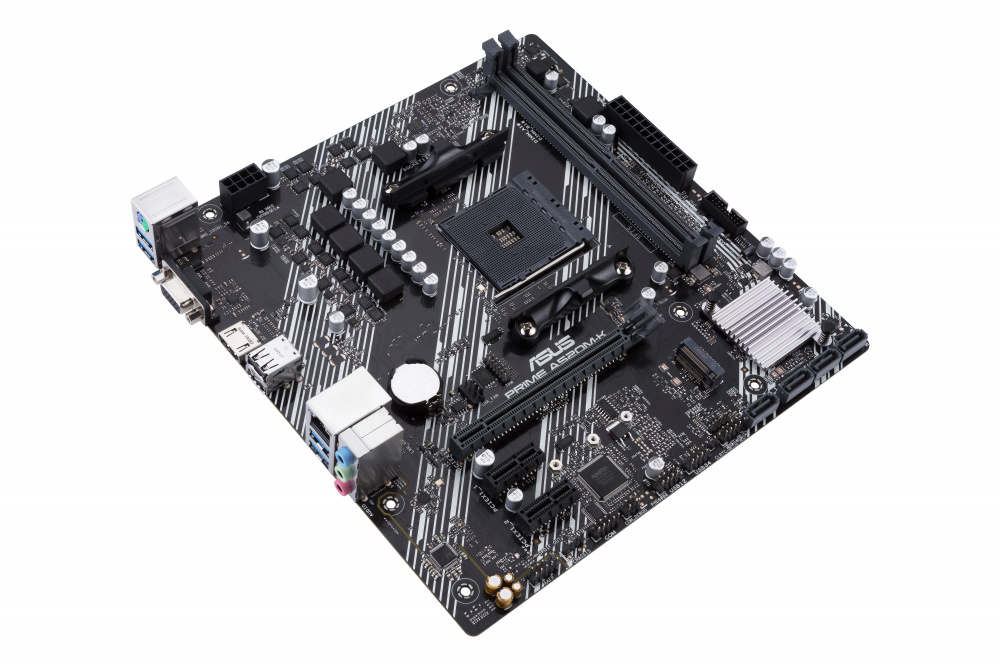 Tarjeta Madre ASUS PRIME A520M-K, Micro-ATX, Socket AM4, AMD A520, 64GB ...