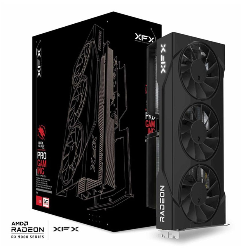 Tarjeta de Video XFX AMD Swift Radeon RX 9060 XT OC Triple Fan Gaming Edition, 16GB 128-bit GDDR6, PCI Express x16 5.0