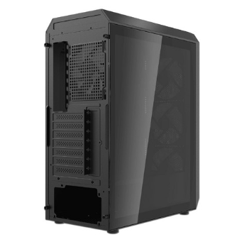 Gabinete XPG VALOR AIR P, Midi-Tower, Micro-ATX/Mini-ITX, USB 3.0, sin Fuente, 4 Ventiladores Instalados, Negro