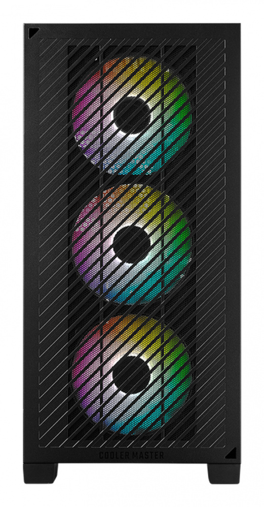 Gabinete Cooler Master ELITE 301, Mini-Tower, Micro-ATX/Mini-ITX, USB 3.0, sin Fuente, 3 Ventiladores Instalados, Negro