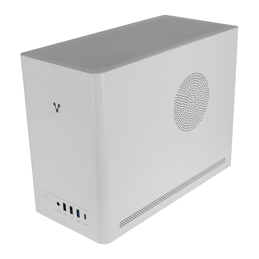 Gabinete Vorago GAB-210, Midi-Tower, Micro-ATX/Mini-ITX, USB 2.0/3.0, con Fuente de 500W, 1 Ventilador Instalado, Blanco