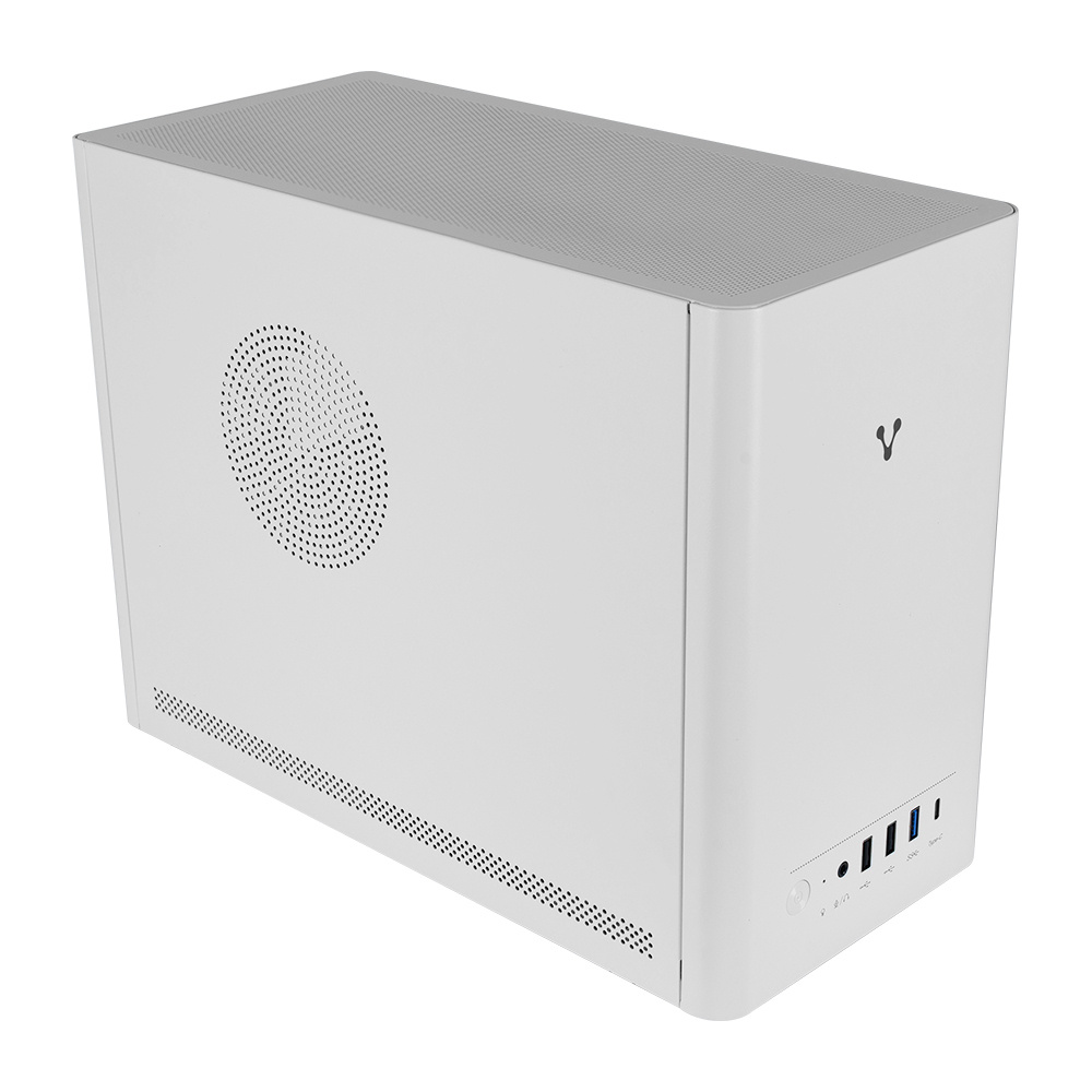 Gabinete Vorago GAB-210, Midi-Tower, Micro-ATX/Mini-ITX, USB 2.0/3.0, con Fuente de 500W, 1 Ventilador Instalado, Blanco