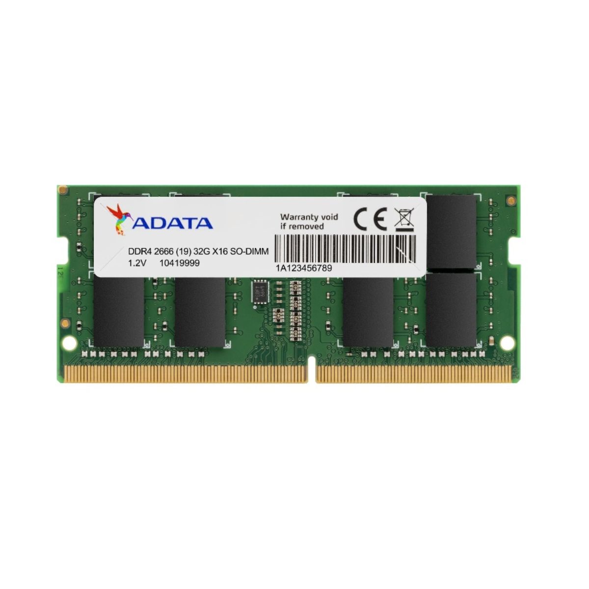 Memoria RAM Adata Premier DDR4, 2666MHz, 8GB, Non-ECC, CL19, SO-DIMM