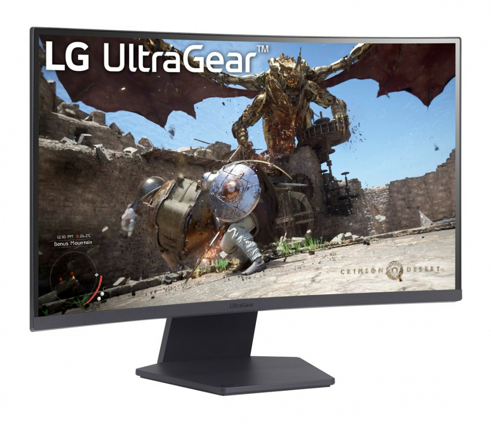 Monitor Gamer Curvo LG 27GS60QC-B LCD 27", 2560x1440 Quad HD, FreeSync, 180Hz, HDMI/DisplayPort, Negro