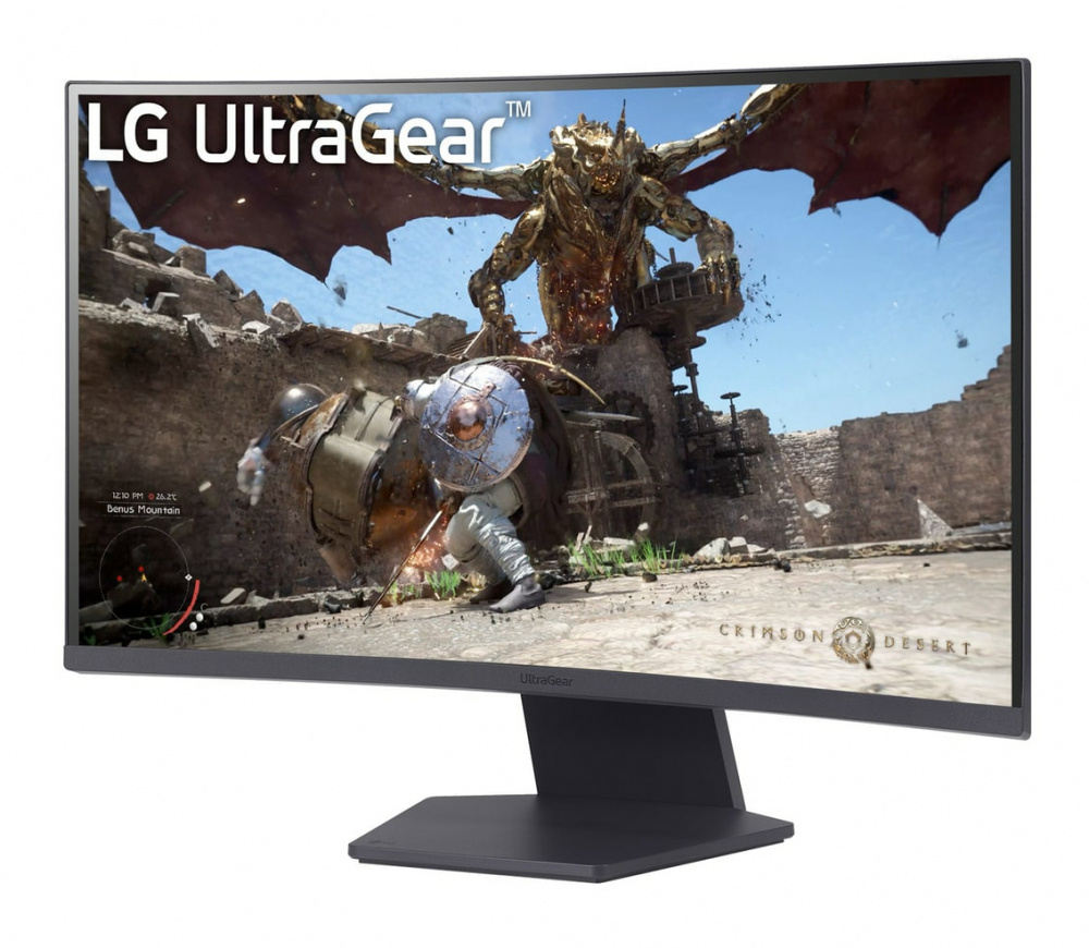 Monitor Gamer Curvo LG 27GS60QC-B LCD 27", 2560x1440 Quad HD, FreeSync, 180Hz, HDMI/DisplayPort, Negro