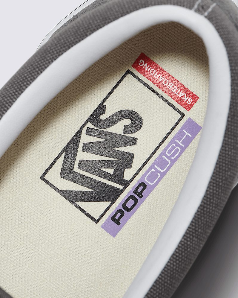 TENIS VANS SKATE SLIP-ON GRIS CASUAL PARA HOMBRE 
