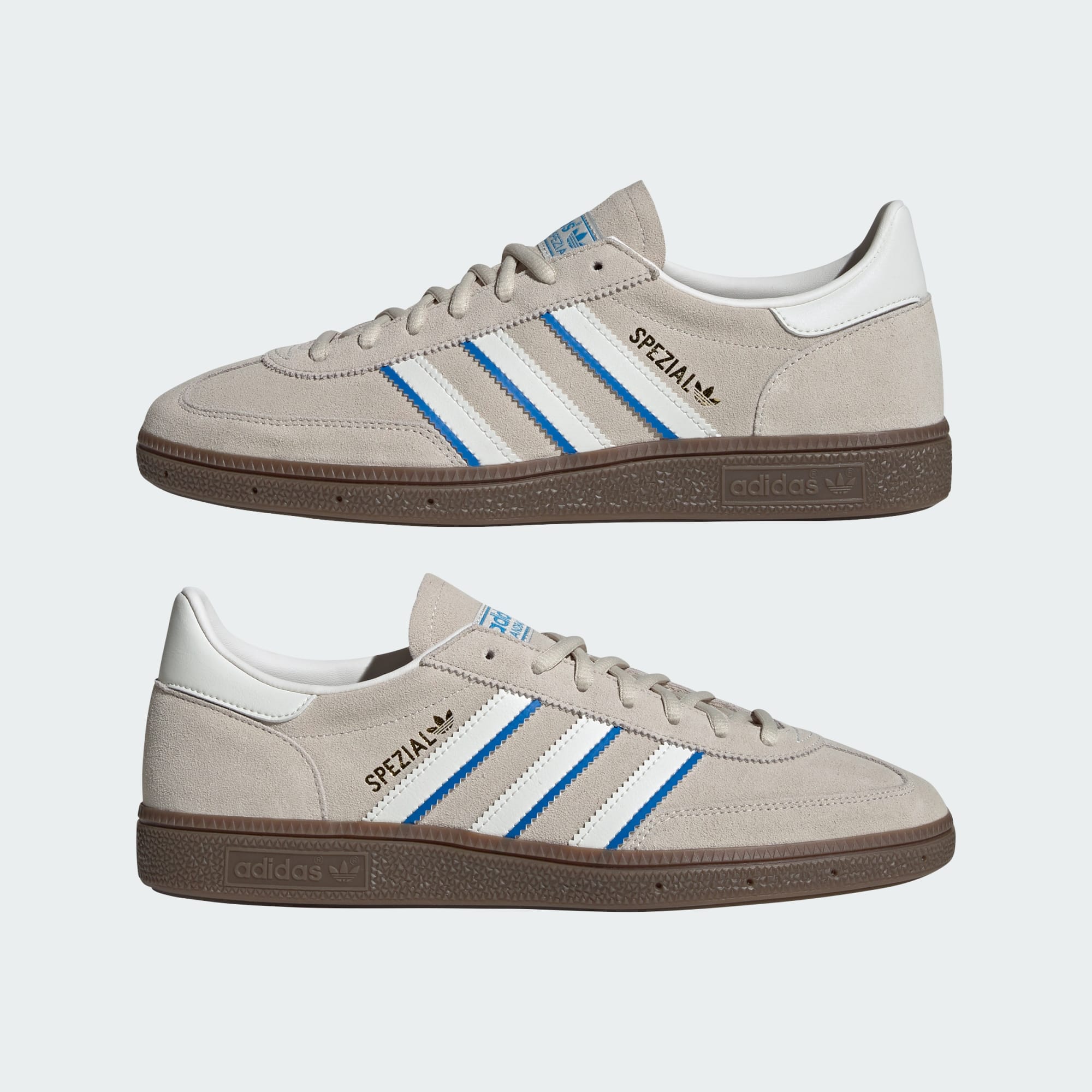 TENIS ADDIDAS HANDBALL SPEZIAL BEIGE UNISEX  TALLA 25 CM