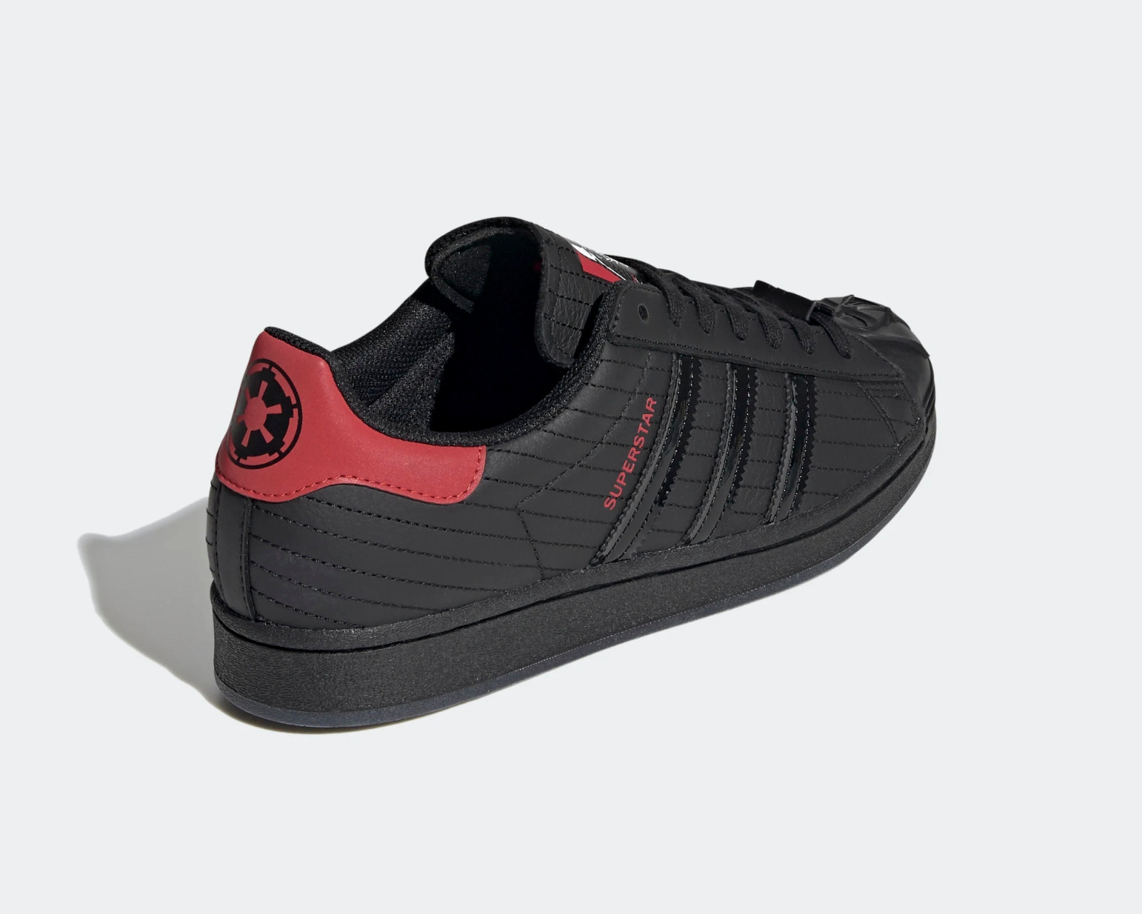 Tenis Star Wars X Adidas Originals Superstar Darth Vader Core Negro Para Hombre Talla 26 Cm